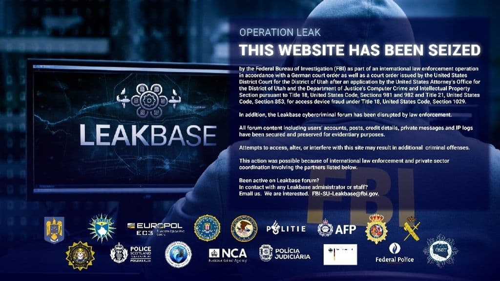 Politie Amsterdam ontmantelt LeakBase met Europol en FBI