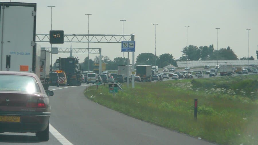 Rijkswaterstaat verwacht zware avondspits in Brabant